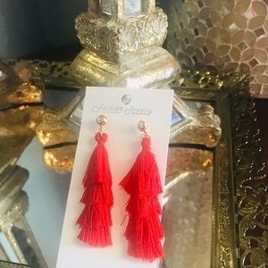 Fashion earrings (fringe)